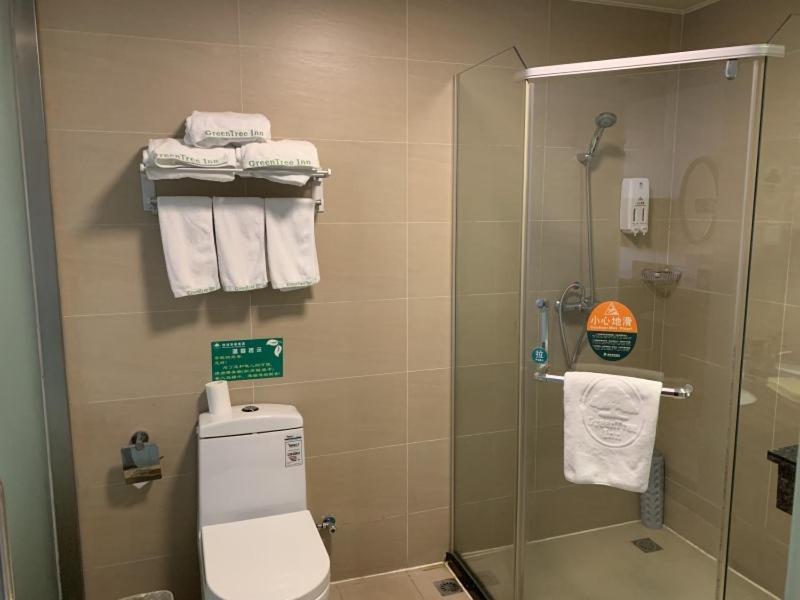 Greentree Inn Jiangsu Nanjing Jiangning Southeast University Express Hotel Exterior foto