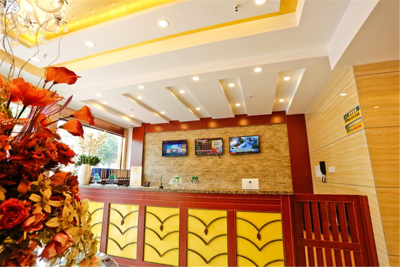 Greentree Inn Jiangsu Nanjing Jiangning Southeast University Express Hotel Exterior foto