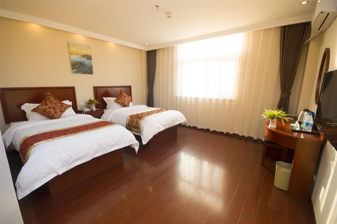 Greentree Inn Jiangsu Nanjing Jiangning Southeast University Express Hotel Exterior foto