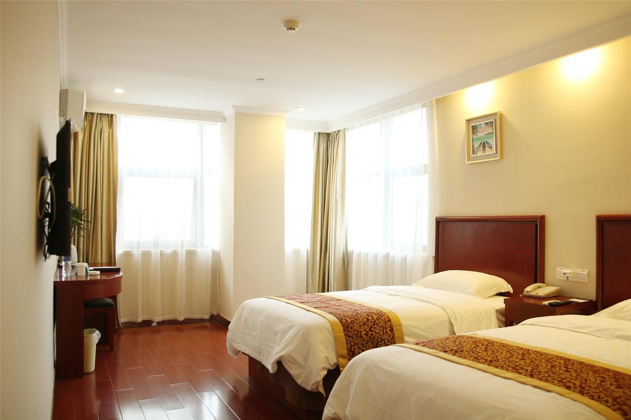 Greentree Inn Jiangsu Nanjing Jiangning Southeast University Express Hotel Exterior foto