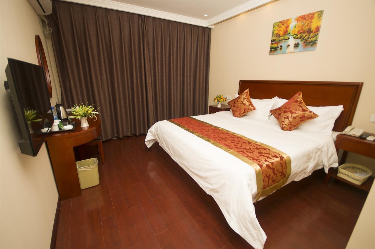 Greentree Inn Jiangsu Nanjing Jiangning Southeast University Express Hotel Exterior foto